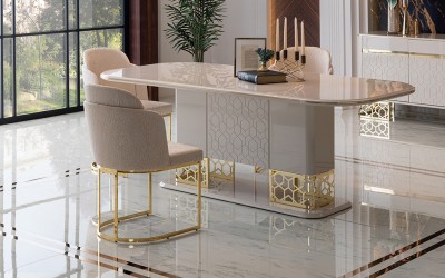 Fendi Yemek Masası Takımı