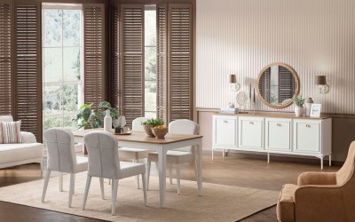 Modern Country Yemek Odası