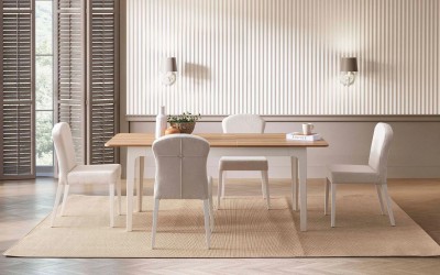 Modern Country Yemek Masası Takımı