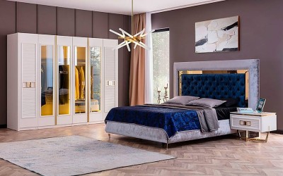 Gloria 6 Kapaklı Yatak Odası
