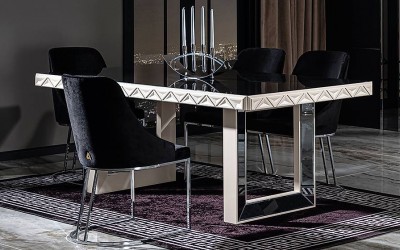 Asus Luxury Yemek Masası Takımı